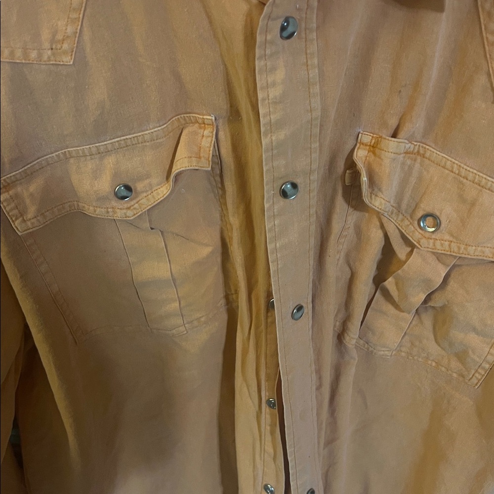 Orvis Men's Vibrant Orange Shirt Jacket
Madison Creek long sleeve - Picture 3 of 4